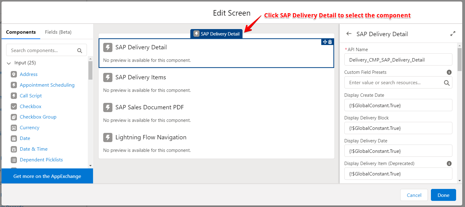 Configuring Custom Detail Pages Using Lightning Flow | Surface | enosix ...