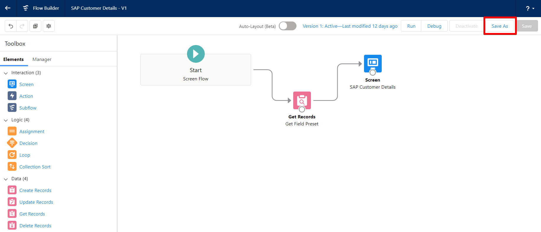Configuring Custom Fields Using Lightning Flow | Surface | enosix ...