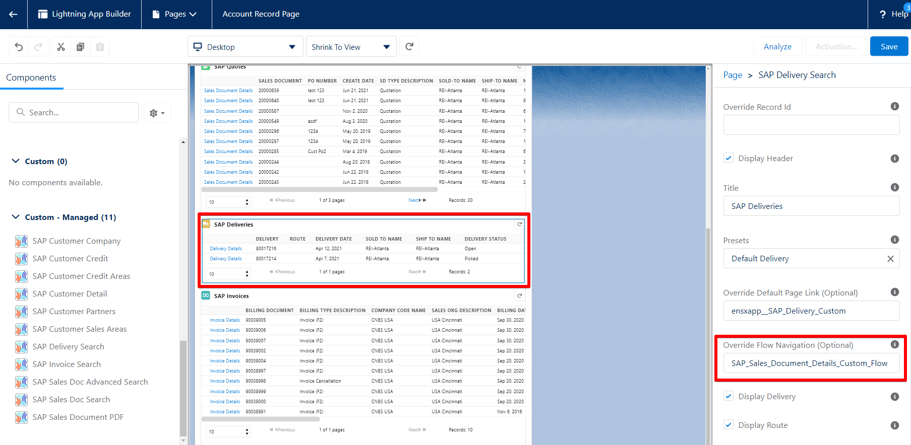 Configuring Custom Fields Using Lightning Flow | Surface | enosix ...