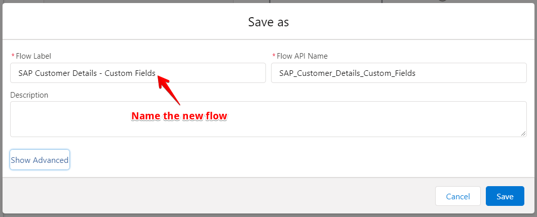 Configuring Custom Fields Using Lightning Flow | Surface | enosix ...