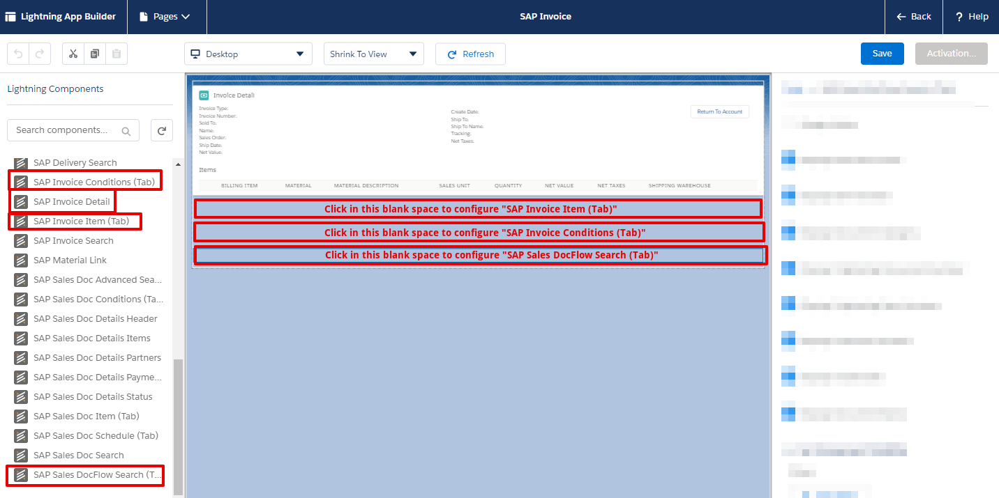 Invoice Detail | Surface | enosix Product Documentation