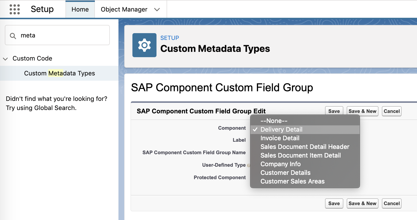 Adding Custom Fields | Surface | enosix Product Documentation